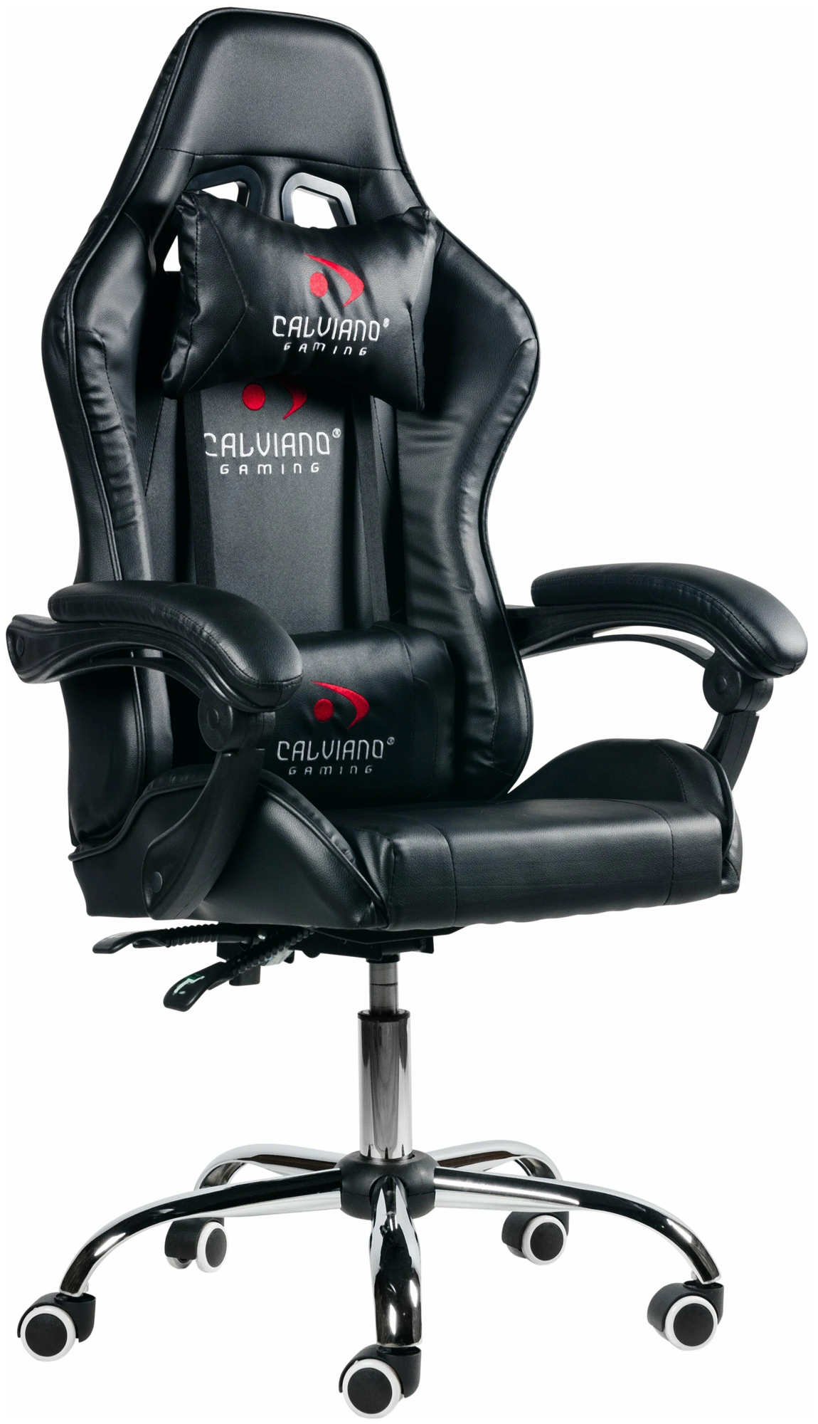Кресло компьютерное / Кресло компьютерное игровое / Игровое кресло / Кресло офисное Calviano ULTIMATO black