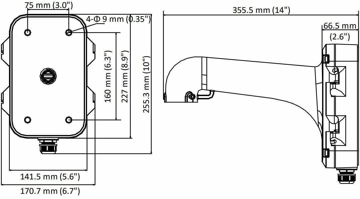 Кронштейн Hikvision - фото №6