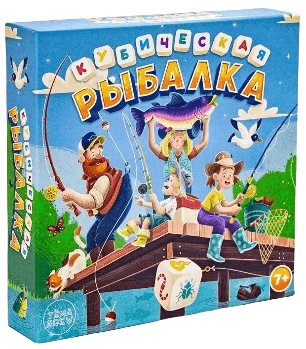 ND Play Настольная игра ND PLAY 294023 Кубическая рыбалка