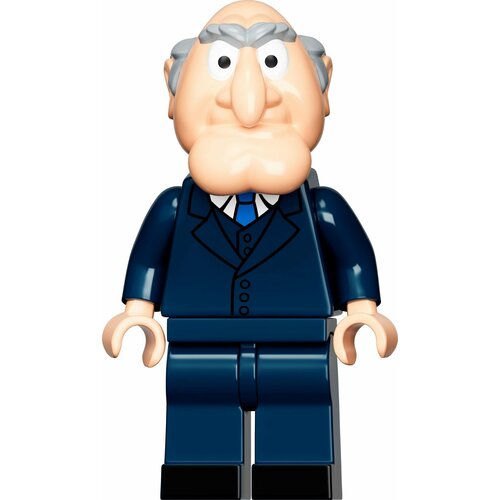 Минифигурка Лего 71033-10 : серия COLLECTABLE MINIFIGURES The Muppets Lego series ; Statler (Статлер) минифигурка лего 71033 10 серия collectable minifigures the muppets lego series statler статлер