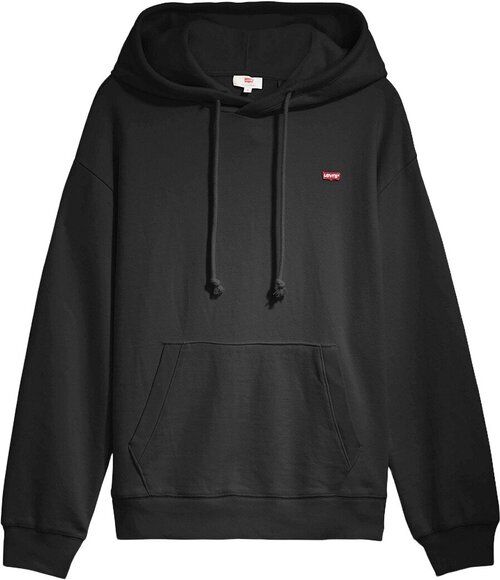 Худи Levis Standard Hoodie, размер XXS, черный