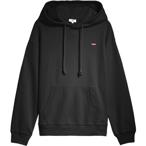 фото Худи levi's standard hoodie, силуэт свободный, средней длины, капюшон, размер xxs