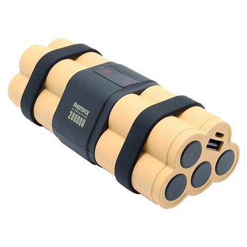 Внешний аккумулятор Remax Time Bomb черный коричневый 59900₽