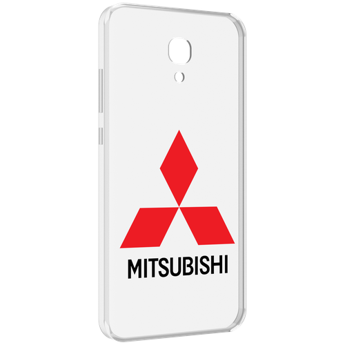 Чехол MyPads mitsubishi-3 для Meizu M6 (M711Q) задняя-панель-накладка-бампер чехол mypads сова 3 для meizu m6 m711q задняя панель накладка бампер