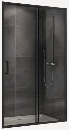 Изображение товара Душевая дверь Abber Schwarzer Diamant 195х120 AG30120B5
