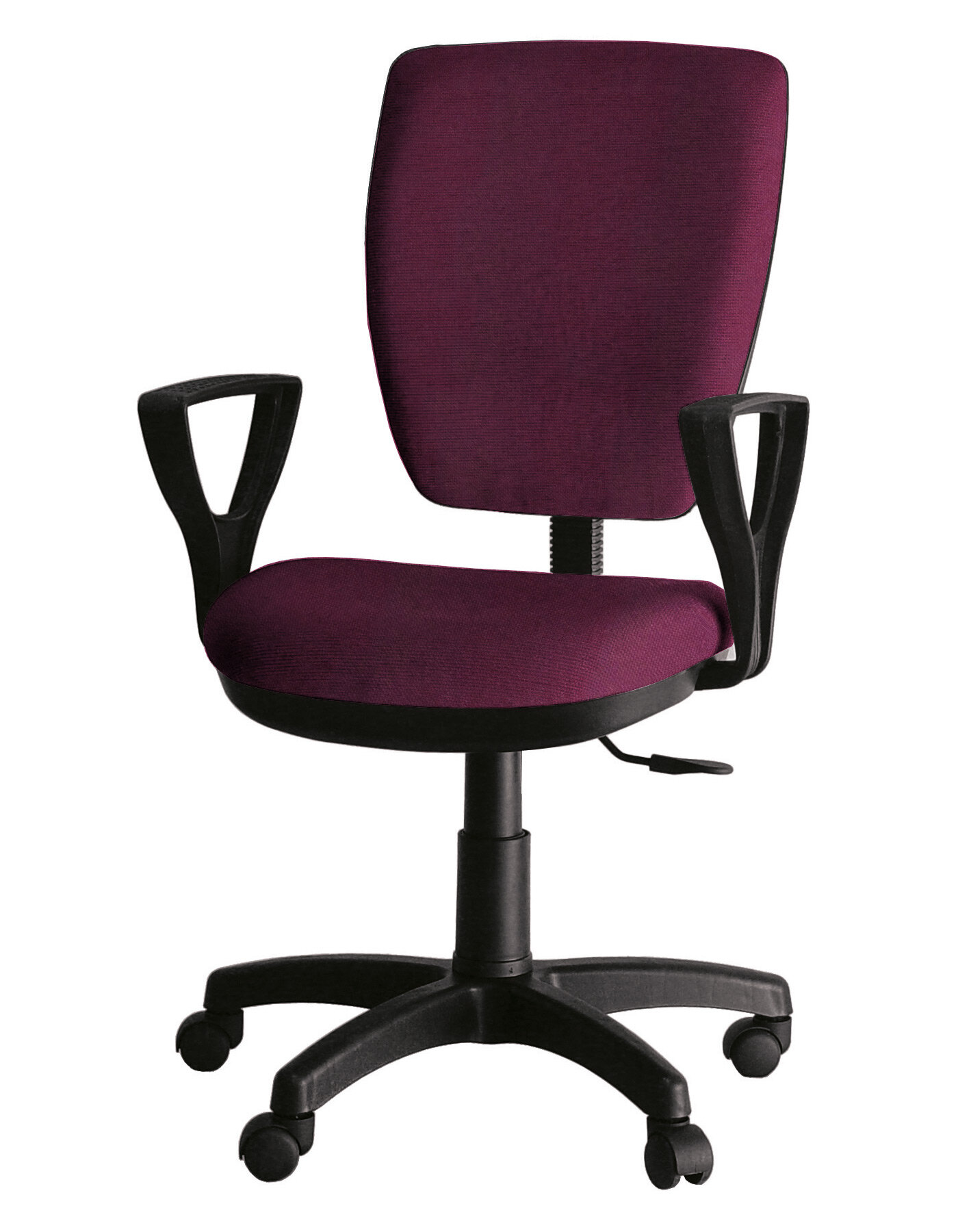 Кресло Ультра ткань цвет бордовый подлокотники Гольф