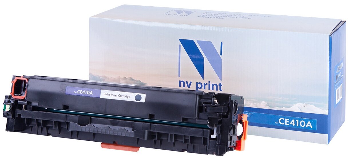 Лазерный картридж NV Print NV-CE410ABk для HP LaserJet Color M351a, M375nw, M451dn, M451dw, M451nw, M475dn (совместимый, чёрный, 2200 стр.)