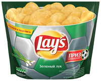 Чипсы Lay's картофельные Зелёный лук (пачка-чаша), 240 г