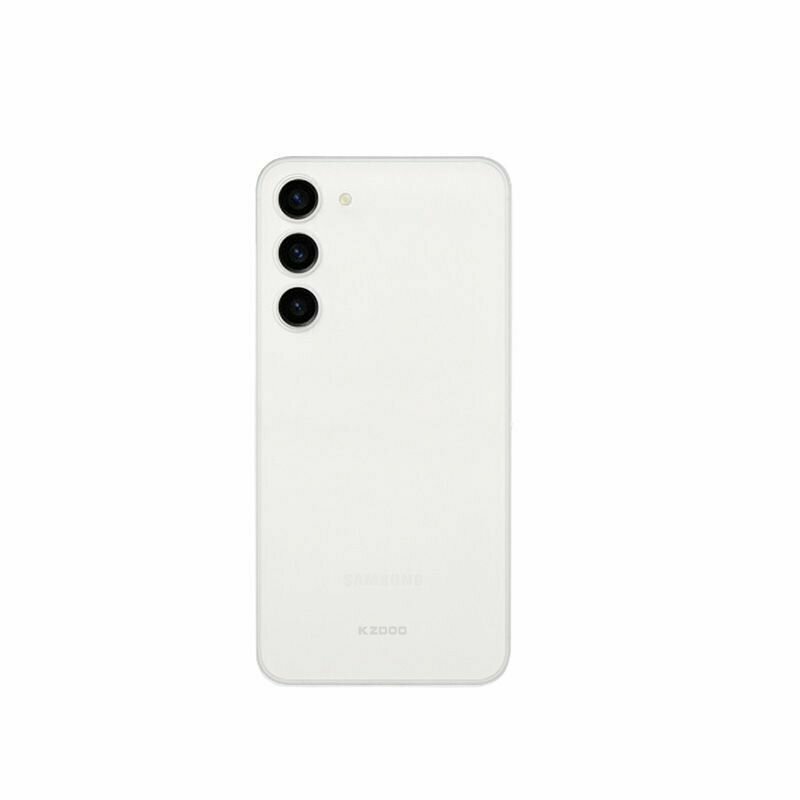Чехол KZDOO Air Skin для смартфона Samsung S23, белый прозрачный