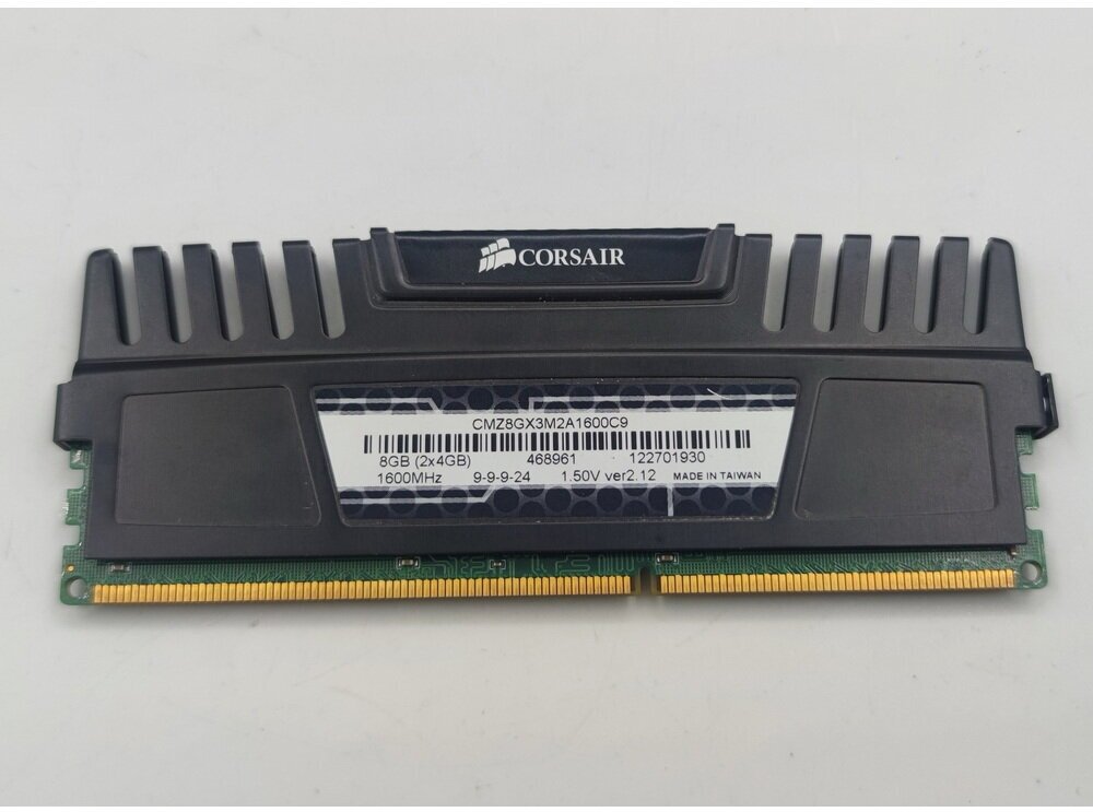 Модуль памяти CMZ4GX3M1A1600C9, Corsair, DDR3, 4 Гб