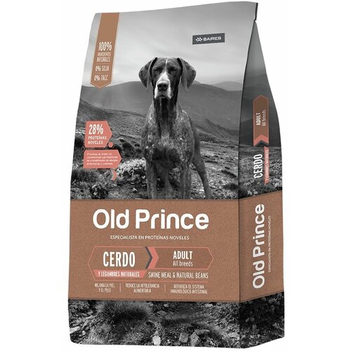 Old Prince (Олд Принц) Noveles - Cerdo & Legumbres Naturales 3 Kg (Для взрослых собак. Кабан и Нут)