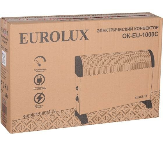 Конвектор ОК-EU-1000C EUROLUX 67/4/28 - фотография № 5