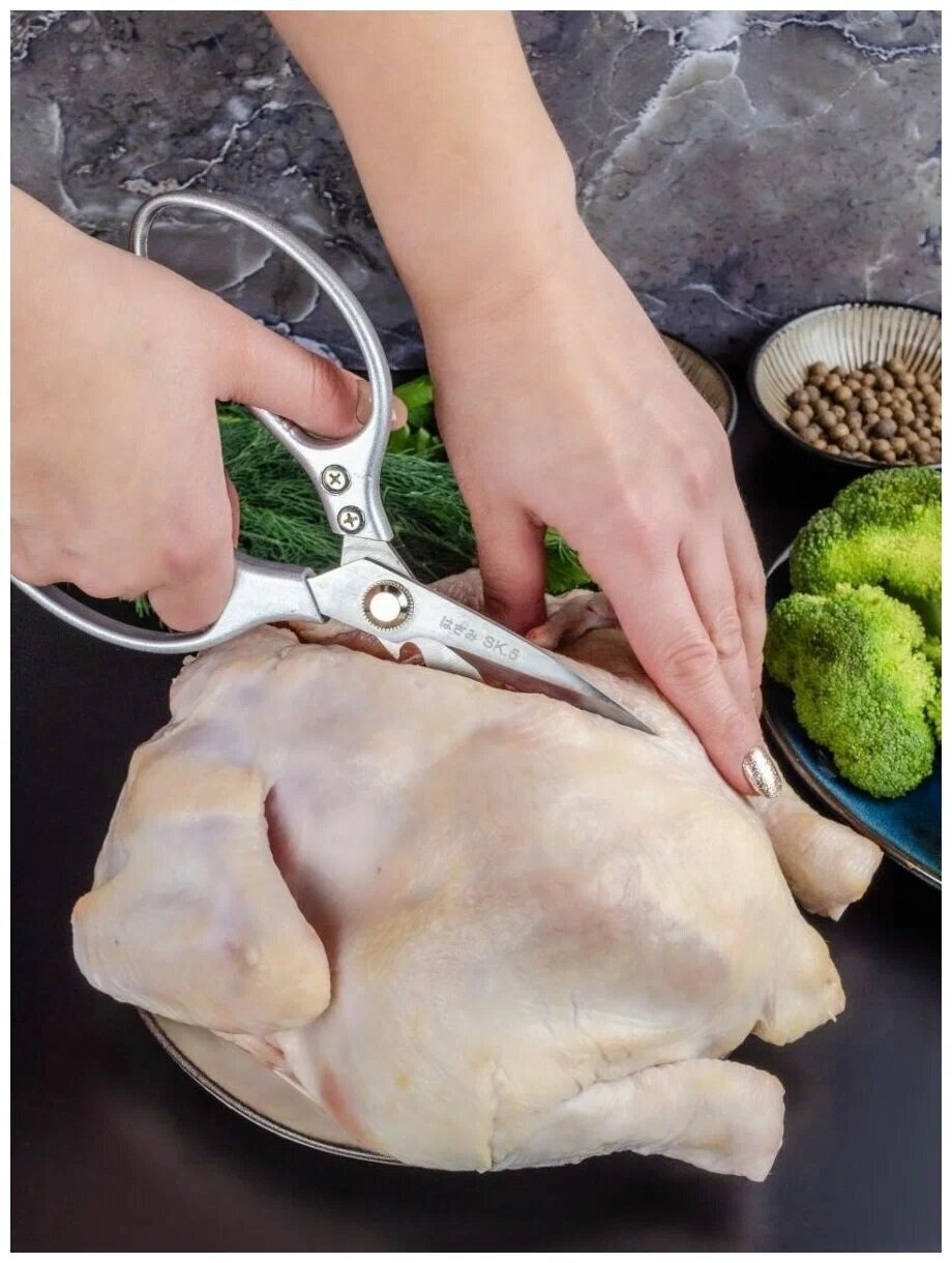 Ножницы кухонные универсальные премиум, 21,5 см —  в интернет .