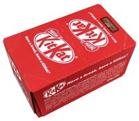 Батончик KitKat молочный шоколад с хрустящей вафлей, 45 г, коробка (27 шт.)