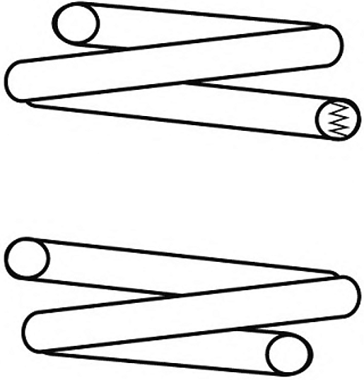 CS GERMANY 14.101.251 (33536767337) пружина подвески (Комплект 2 штуки)