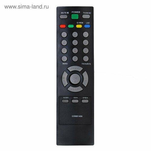 Пульт дистанционного управления Luazon для телевизоров LG 27 кнопок чёрный 505₽