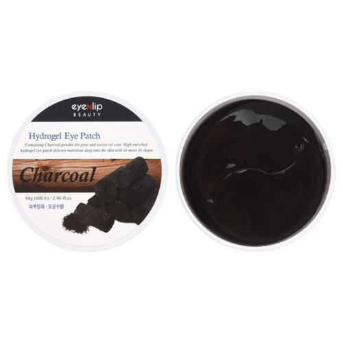 фото Eyenlip Гидрогелевые патчи для глаз Charcoal Acid Hydrogel Eye Patch 84 г (60 шт.)