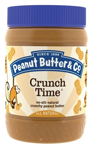 Peanut Butter & Co., Crunch Time, арахисовая паста, 454 г