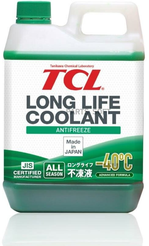 Антифриз TCL LLC -40C зеленый, 2 л TCL LLC00857 | цена за 1 шт