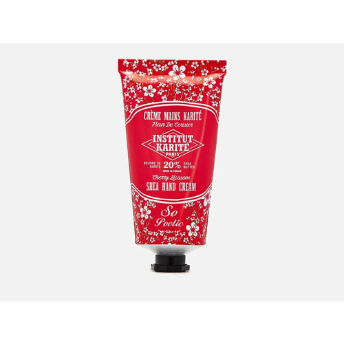 Крем для рук с маслом ши INSTITUT KARITÉ PARIS crème mains karité fleur de cerisier