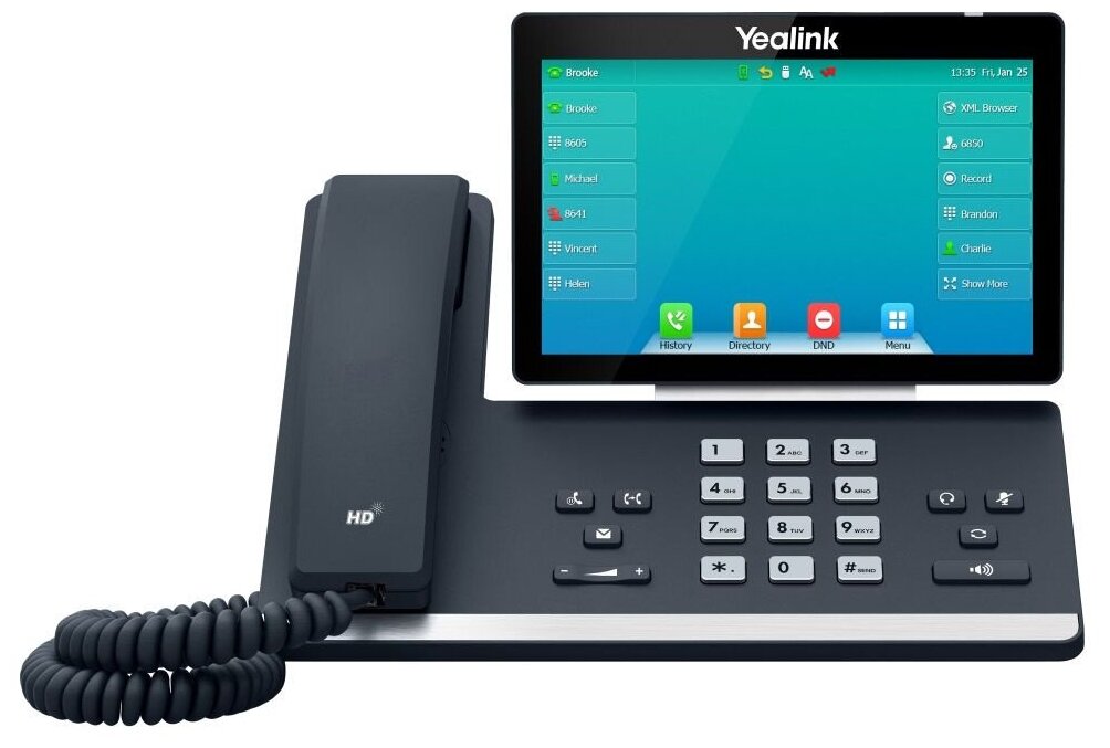 Телефон IP Yealink SIP-T57W серый