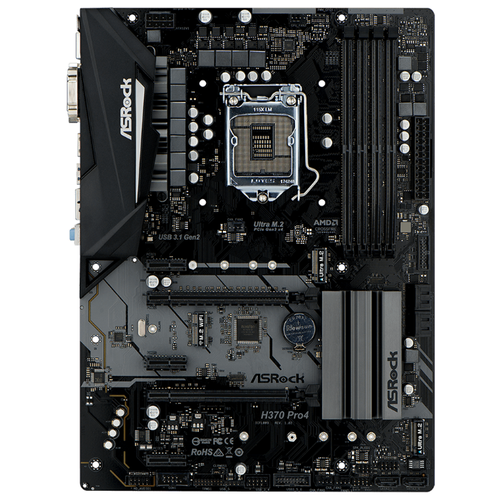 фото Материнская плата ASRock H370 Pro4