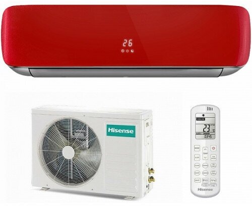 Сплит-система Hisense AS-10UW4RVETG00(R) серии Red Crystal Super DC Inverter