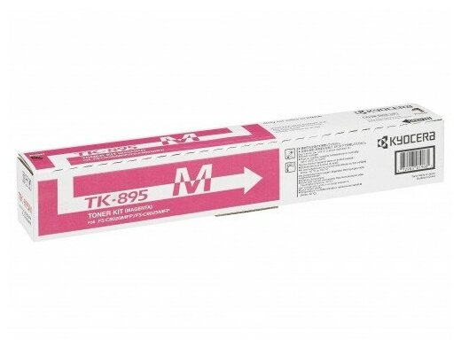 Лазерный картридж Kyocera TK-895M (1T02K0BNL0) Magenta