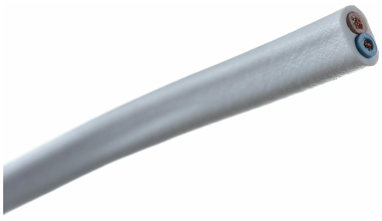 Силовой медный кабель 10 м ШВВП REXANT, 2 х 0.75 мм2, ГОСТ