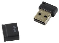 Флешка Qumo nanoDrive 64Gb черный