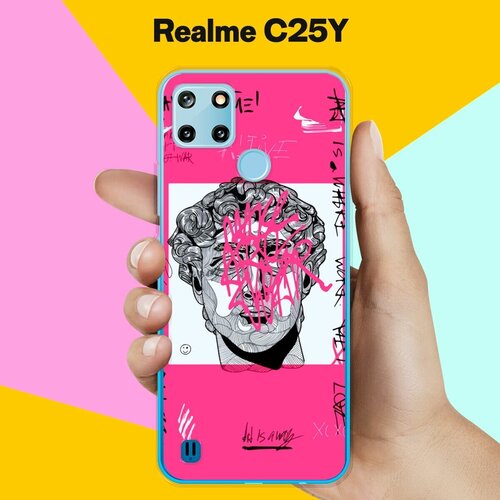 силиконовый чехол на realme c25y собаки для реалми ц25 ай Силиконовый чехол на realme C25Y Набор 13 / для Реалми Ц25 Ай