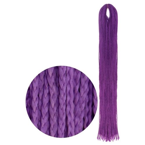 Queen Fair пряди из искусственных волос афрокосы Зи-зи, фиолетовый зи зи прямой 60 см 100 гр de цвет зелёный f 12