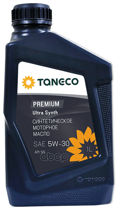 Taneco Масло Моторное Синтетическое Taneco Premium Ultra Synth Sae 5w-30 Канистра 1 Л