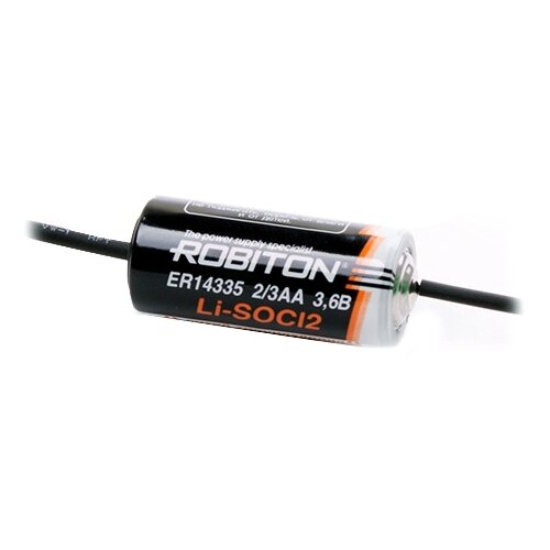 Батарейка ROBITON ER14335-AX с аксиальными выводами PH1, в упаковке: 1 шт.
