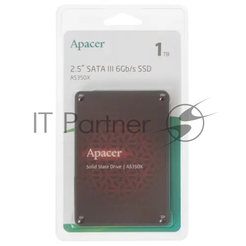 Накопитель SSD 2.5'' Apacer Panther AS350X 1TB SATA 6Gb/s 3D TLC 560/540MB/s IOPS 93K/80K MTBF 1.5M - фото №18