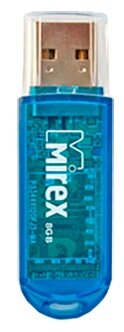 Флешка Mirex Elf Blue 8 Гб usb 2.0 Flash Drive - синий