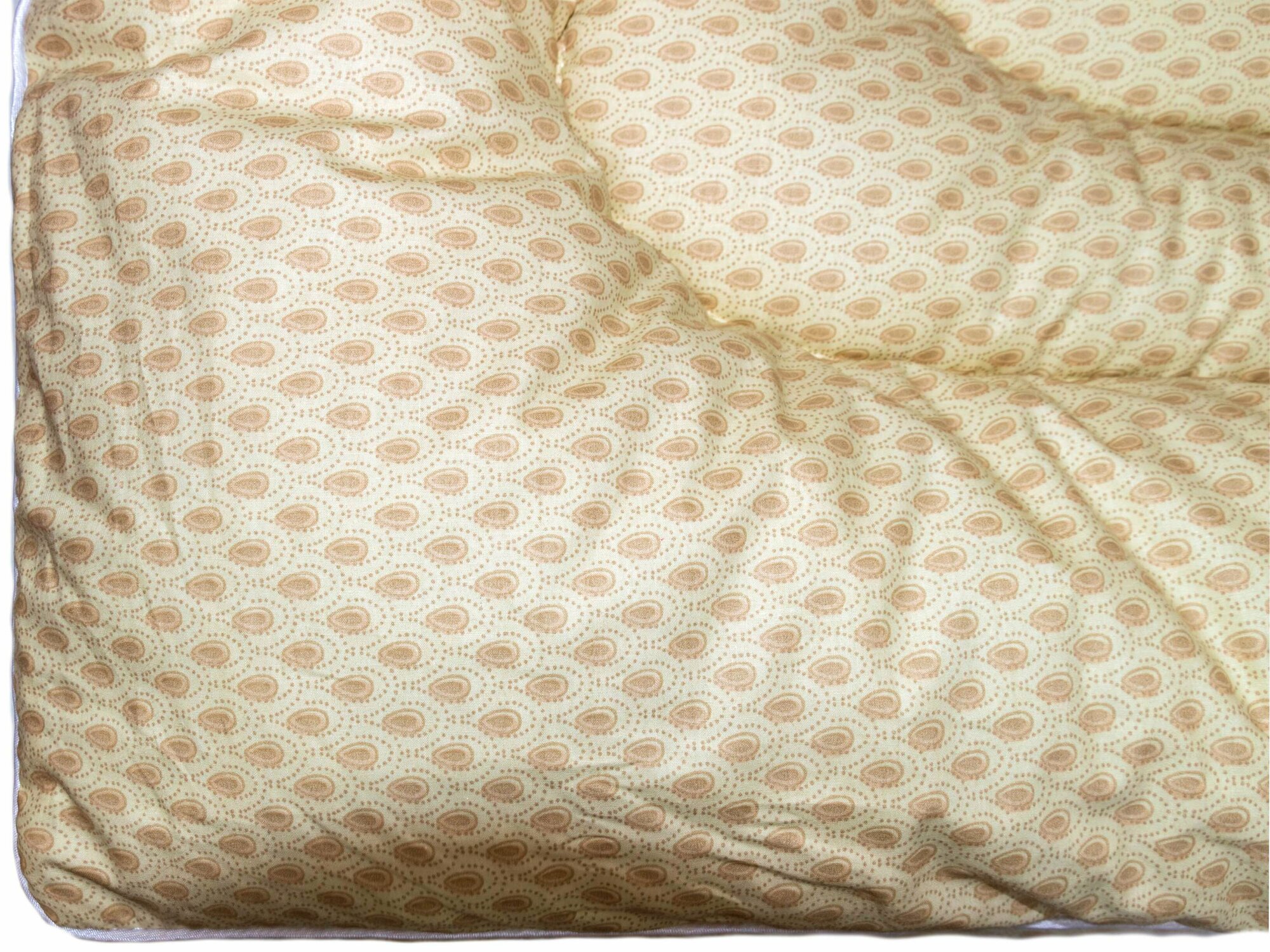 Одеяло овечья шерсть теплое Евро Люкс - фотография № 2