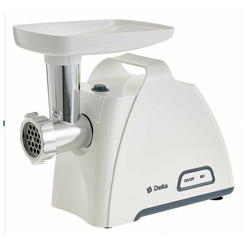 Мясорубка DELTA DL-6104M белый с серым 610000₽