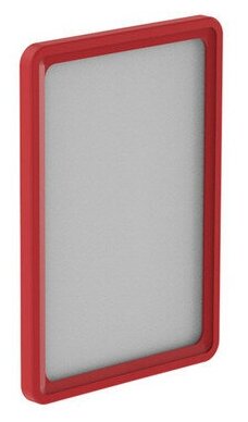 Рамка пластиковая А4, красный, 10шт/уп 102004-06