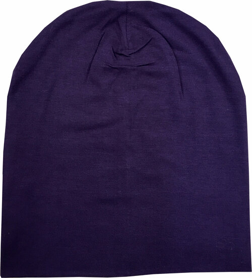 Шапка бини ANRU, размер Универсальный, фиолетовый