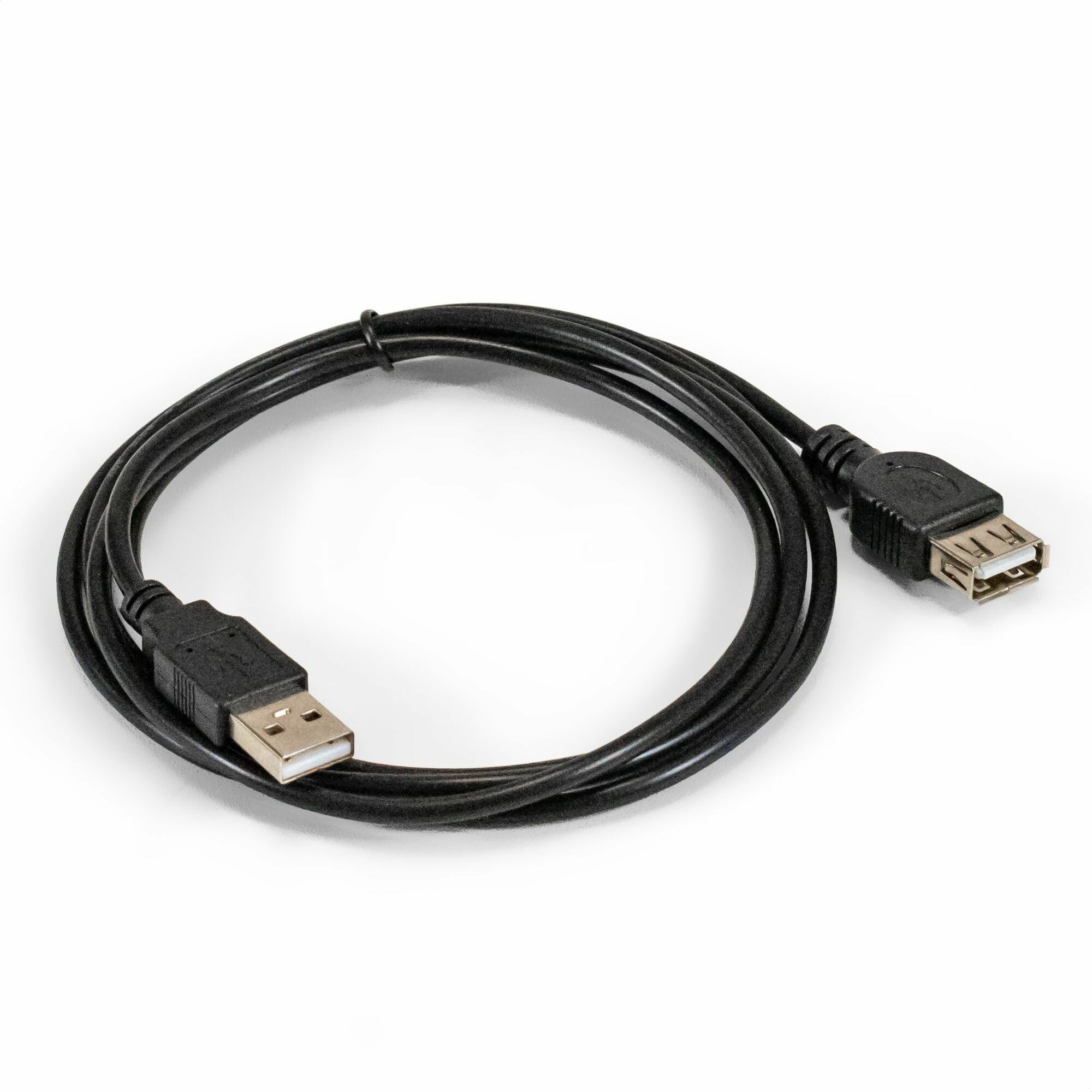 Удлинитель USB 2.0 ExeGate EX-CC-USB2-AMAF-1.5 (Am/Af, 1,5м) EX294743RUS