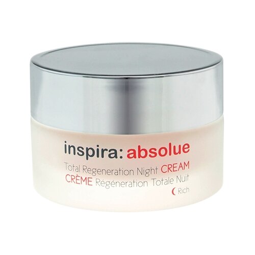 Inspira Cosmetics лифтинг-крем ночной absolue Total Regeneration Night Cream Rich, 50 мл ночной регенерирующий лифтинг крем для лица inspira absolue total regeneration night cream 50мл