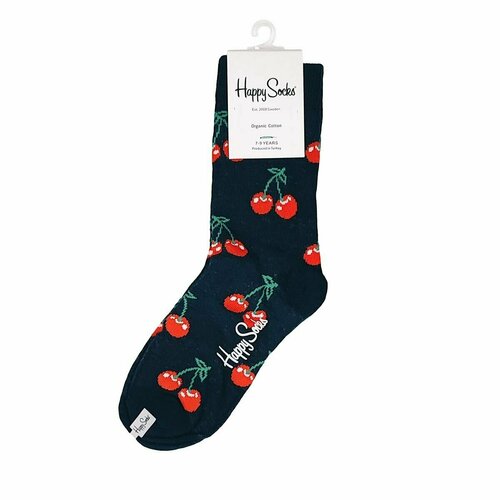 фото Носки happy socks размер 7-9 лет, черный