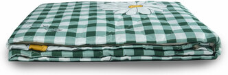 Одеяло 1,5-спальное 140х205 Овечья Шерсть (100 г/м2) Полиэстер (расцветки в ассортименте)