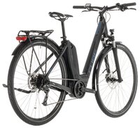 Электровелосипед Cube Touring Hybrid One 500 Easy Entry (2019) black/blue 50 см (155-162) (требует ф