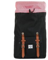 Рюкзак Herschel Little America black (Black/Tan Synthetic Leather)