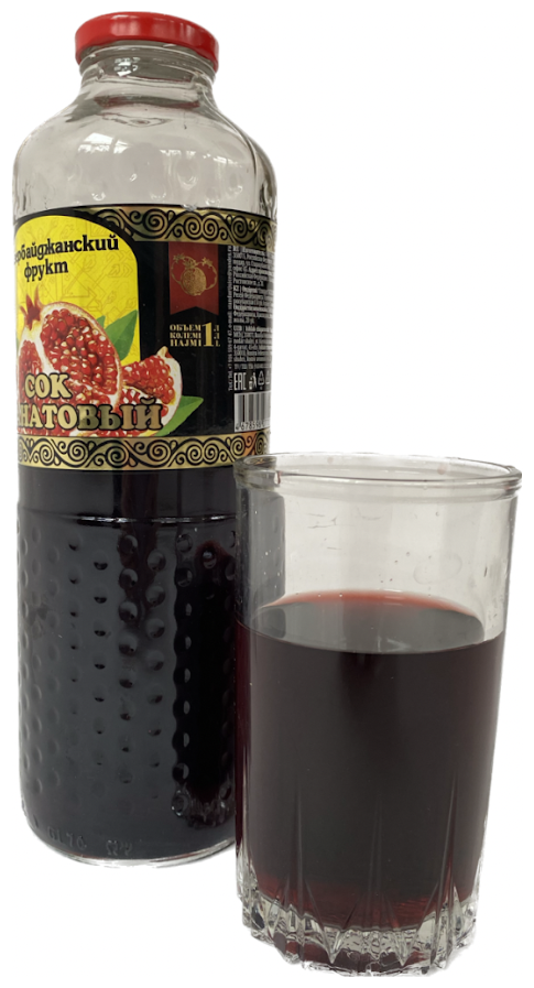 Гранатовый сок Азербайджанский фрукт 6 бутылок - фотография № 2