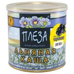 ПЛЕЗА Каша льняная вкус Черника, 400 г - изображение