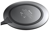 Сетевая зарядка Baseus Metal Wireless Charger белый