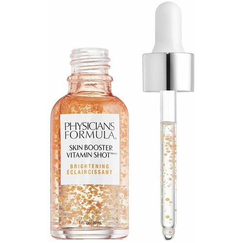 Сыворотка Витаминная Активатор Сияния, Physicians Formula, Skin Booster Vitamin Shot Brightening, 30 мл physicians formula skin booster vitamin shot омолаживающая сыворотка 30 мл 1 жидк унция